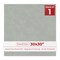 Light Grey Suede 30x30 Uncut Mat Board - Blank Sheets, No Opening
